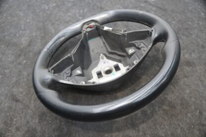 Front Left Driver Steering Wheel Black Leather 1036774-00-B Tesla Model S 2015 - Image 3