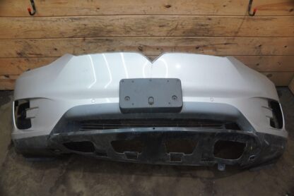 Front Park Assist Bumper Cover Assembly Starlight Silver Tesla Model X 2016-20