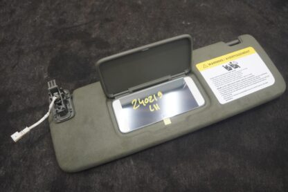 Left Driver Sun Visor Shade Mirror Forest Edge Green PT00851303 Rivian R1S 2023 - Image 2