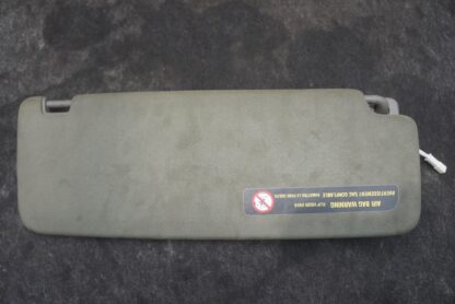 Left Driver Sun Visor Shade Mirror Forest Edge Green PT00851303 Rivian R1S 2023 - Image 3