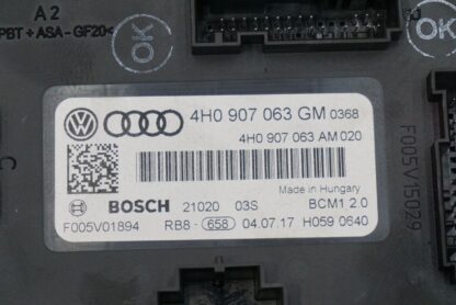 Onboard Supply Computer Control Module Unit 4H0907063GK Audi S7 4K8 2013-18 - Image 7