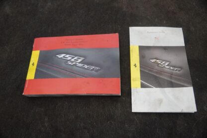 Owners Manual Reference User Guide Book OEM Ferrari 458 Spider 2015 *Note*