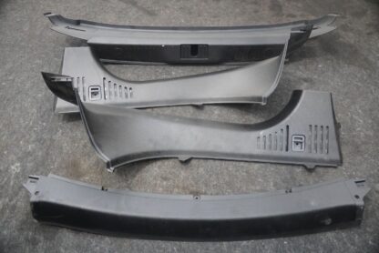 Set 4 Rear Trunk Compartment Trim Cover Panel 4W0863459 Bentley Flying Spur 13+