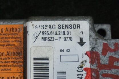 SRS Sensor Control Module Unit OEM 99661821901 Porsche 911 Turbo 996 2001-05 - Image 9