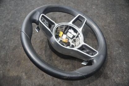 Driver Steering Wheel Black Heated 95B419091AK Porsche Macan 2015-24 Cayman - Image 2