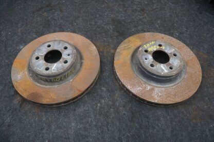 Set 2 Front Left & Right Disc Brake Rotor OEM 1025099-00-B Tesla Model S 12-20