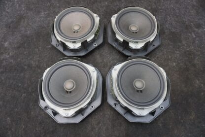 Set 4 Front & Rear Door Subwoofer Speaker 670108952 Maserati Ghibli 14-17+ *Note