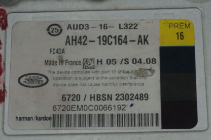 Harman Kardon Radio Amplifier Amp OEM AH4219C164AK Land Range Rover L322 2010-12 - Image 12