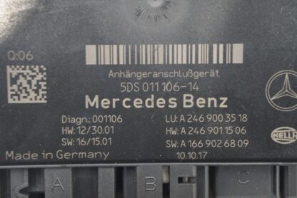 Trailer Tow Hitch Towing Control Module 2469003518 Mercedes GLE63 W166 2018-19 - Image 4