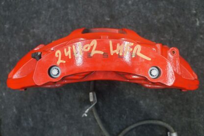 Front Left Brake Caliper Red OEM 1420623-00-B Tesla Model S Plaid 2021-2023 - Image 11