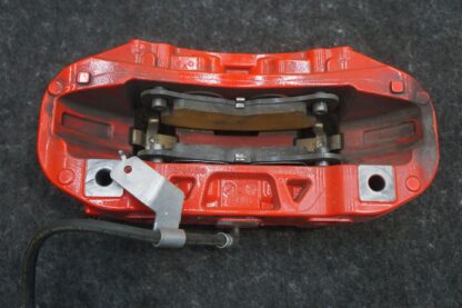 Front Left Brake Caliper Red OEM 1420623-00-B Tesla Model S Plaid 2021-2023 - Image 8