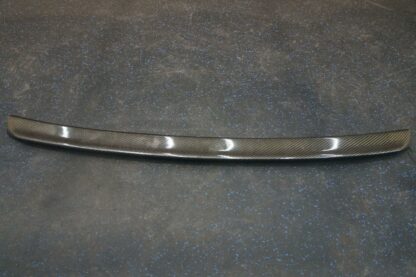 Rear Trunk Lid Carbon Fiber Spoiler Lip Trim Panel Convertible BMW M3 E46 2003 - Image 3