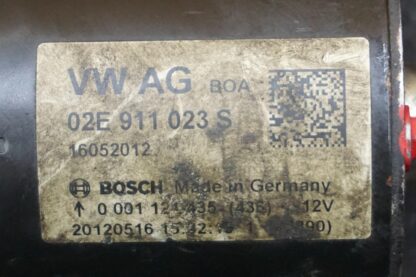 2.0 L I4 TFSI Engine Starter Motor 02E911023S Audi A3 S3 TT VW Beetle Golf Jetta - Image 4
