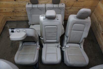 Front Rear & 3rd Row Sandstone Seat Lincoln Aviator Grand Touring 2020-23 *Note - Image 10