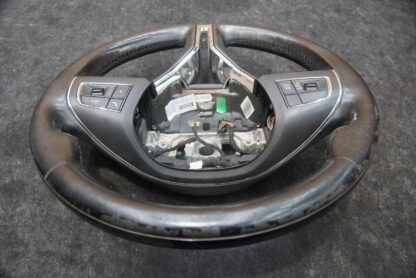 Driver Steering Wheel Black Leather 670026429 Maserati Quattroporte M156 *Note* - Image 4