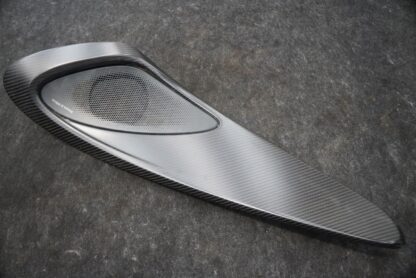 Left Driver Door Trim Panel Carbon Fiber Speaker Cover 13N2145CP McLaren 570S 18 - Image 2