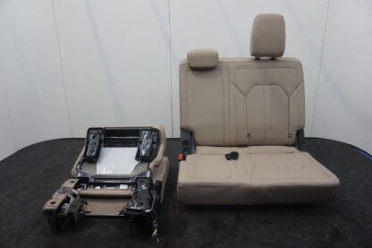 Rear 3rd Row Left Right Leather Seat Sandstone Ford Expedition Limited Max 18-24 - Image 2