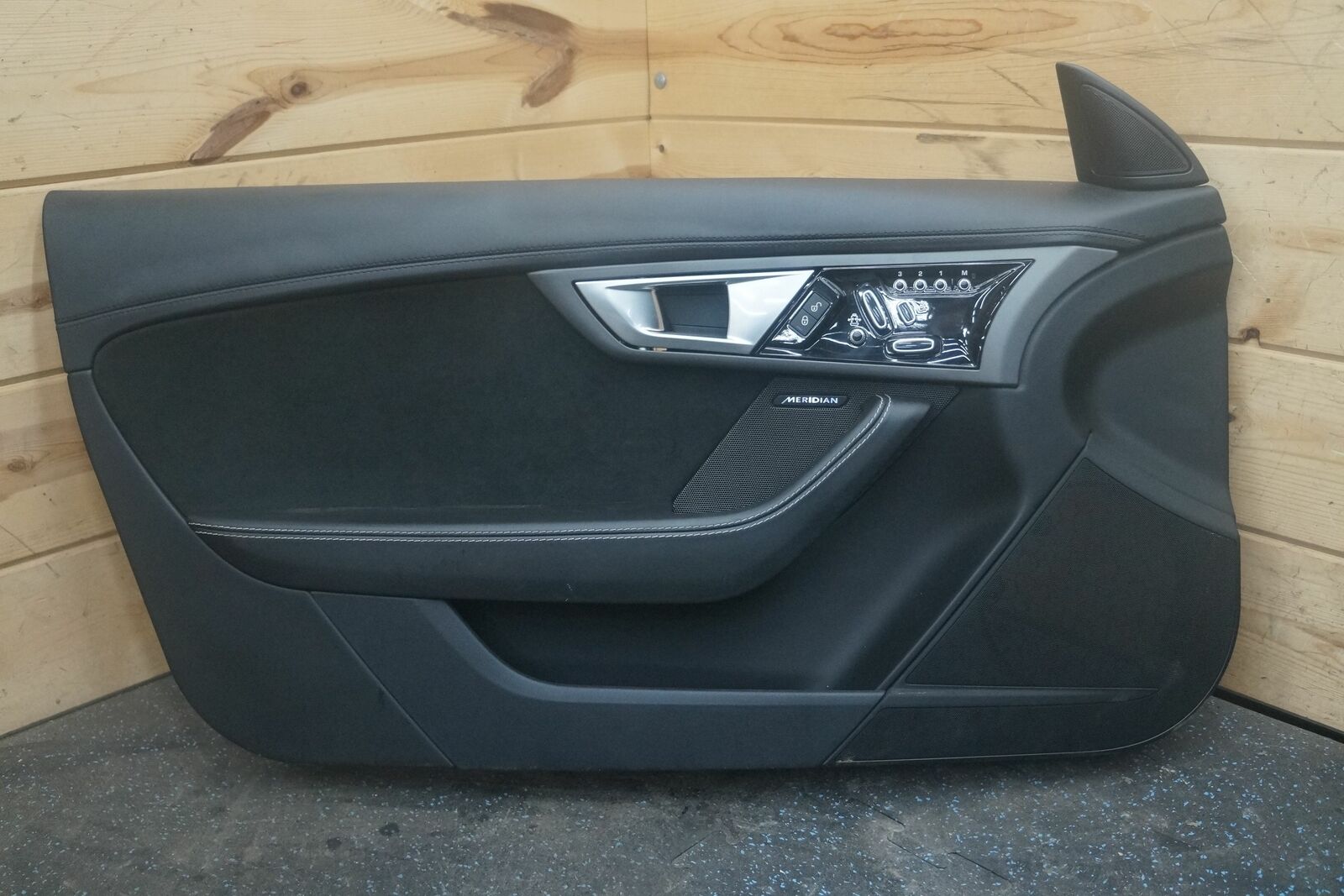 Left Driver Door Interior Trim Panel Black Oem Jaguar F Type 2015