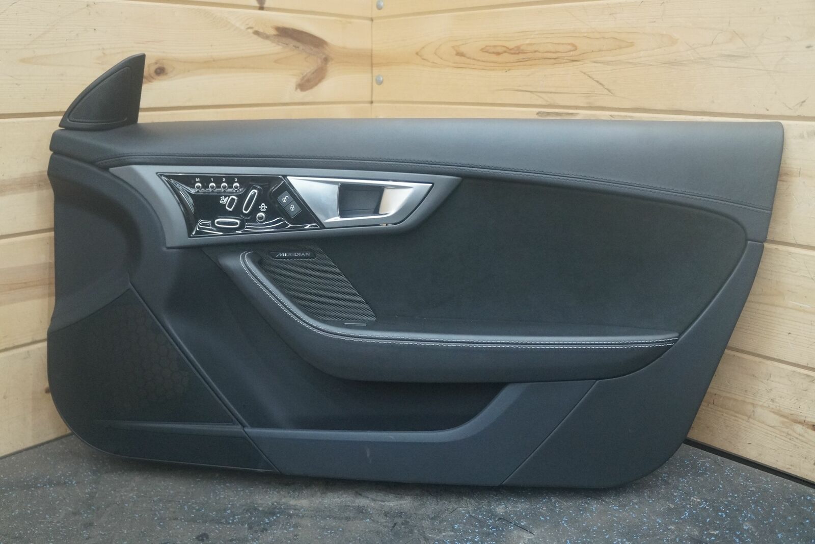 Right Passenger Door Interior Trim Panel Black Oem Jaguar F Type 2015