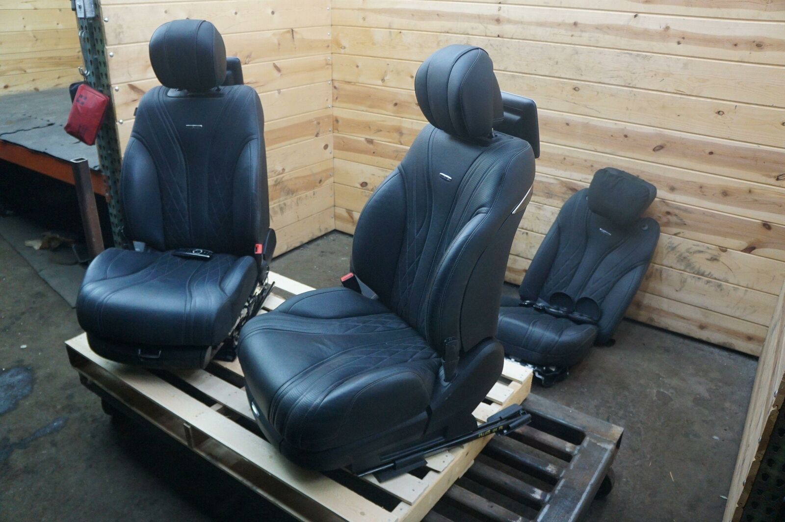 Set of 13 Front Rear Left Right AMG Seat Enterainment Mercedes W222 ...