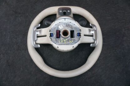 Heated Leather AMG Steering Wheel Biege A0994602409 Mercedes SL63 AMG R232 22-24 - Image 7