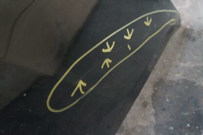 Rear Park Assist Bumper Cover 673004366 OEM Maserati Quattroporte 2014 *Note* - Image 4