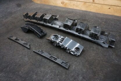 Set Rear Bumper Mount Support Bracket LC5B17H777 Lincoln Aviator Reserve 2020-24 - Image 2