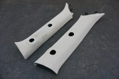 Set Front Left Right A-Pillar Windshield Pillar Trim QX56 QX80 2011-20 * Dirty * - Image 4