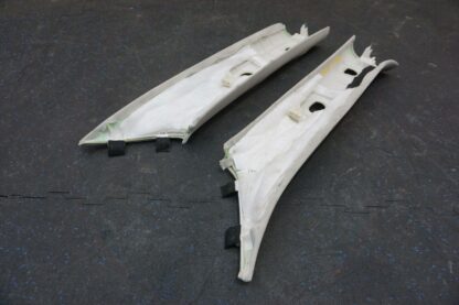 Set Front Left Right A-Pillar Windshield Pillar Trim QX56 QX80 2011-20 * Dirty * - Image 6