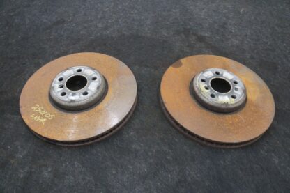 Set 2 Front Left Right Disc Brake Rotor 34116860911 Bmw 7 Series 750i G12 16-19