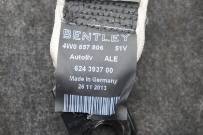 Rear Right Seat Belt Retractor Linen 4W0857806 51V OEM Bentley Flying Spur 2013+ - Image 4