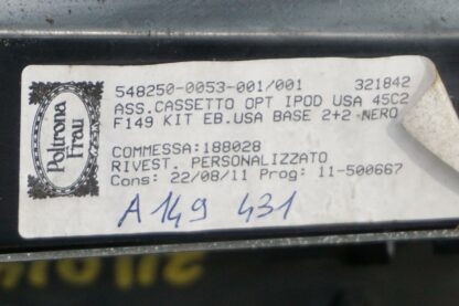 Dash Glovebox Door Compartment Black LHD USA 81873900 OEM Ferrari California 12 - Image 7