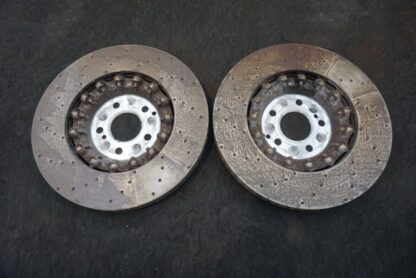 Set 2 Rear Left & Right Disc Brake Rotor A2324238300 Mercedes SL63 AMG 2022-24 - Image 4