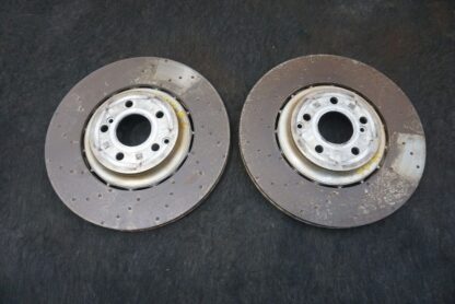 Set 2 Rear Left & Right Disc Brake Rotor A2324238300 Mercedes SL63 AMG 2022-24