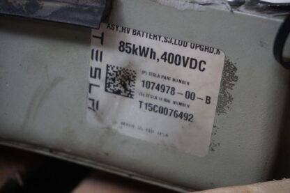 85kwh High Voltage Lithium Ion Battery Pack Oem 1055519-00-B Tesla Model S 2015 - Image 8