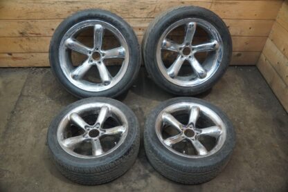 Set 4 Front Rear 17" 20" 5 Spoke Wheel Rim Tire 4786762 OEM Plymouth Prowler 99