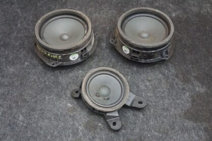 Set Of 3 Rear Left & Right Door Audio Speaker 8V4035411 Audi A8l Quattro 2019-21 - Image 5