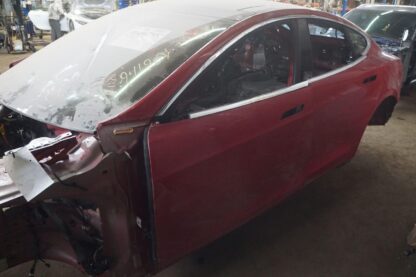 Front Left Driver Door Shell Red (ppmr) OEM 6006662-E0-H Tesla Model S 2012-2020 - Image 5