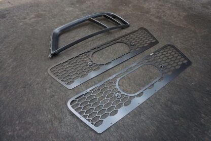 Set Rear Bumper Grille Cover Panel W/ Mesh Grille 4S0807675 Audi R8 GT4 4S 16-18 - Image 2