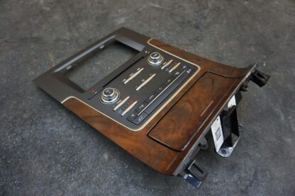 Dash Panel Radio Control Switch Bezel Walnut Wood 4x2 Lincoln Navigator 2015-17 - Image 2