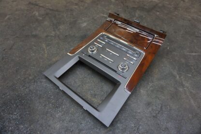 Dash Panel Radio Control Switch Bezel Walnut Wood 4x2 Lincoln Navigator 2015-17 - Image 3