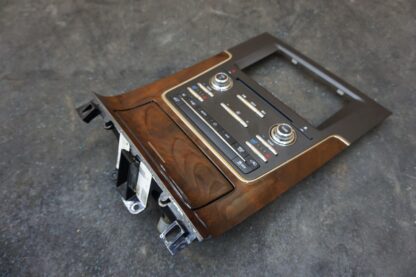 Dash Panel Radio Control Switch Bezel Walnut Wood 4x2 Lincoln Navigator 2015-17