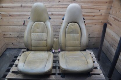 Set Front Driver Passenger Comfort Electric Seat Rear Back Porsche 911 996 2000