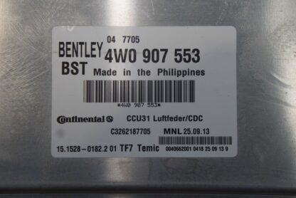 Air Suspension Damping Control Module ECU 4W0907553 Bentley Flying Spur 2013+ - Image 4