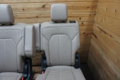 Rear 2nd Row Left Right Leather Seat Sandstone Ford Expedition Limited Max 18-24 - Image 7