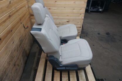 Rear 2nd Row Left Right Leather Seat Sandstone Ford Expedition Limited Max 18-24 - Image 9