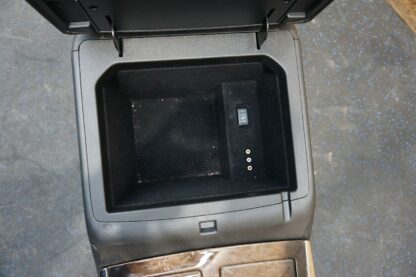 Front Console Armrest Rear DVD Black Graphite OEM Infiniti QX56 QX80 2011-14 - Image 7