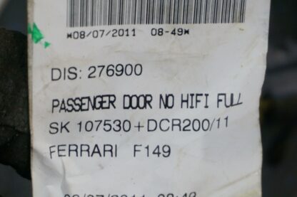 Right Door Wiring Wire Harness 276900 281566 OEM Ferrari California 2012-14 - Image 4