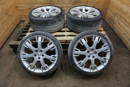 Set 20x8.5 20x10.5 7 Spoke 5 Lug Rim 238208 Maserati Granturismo 2010-13 *Note