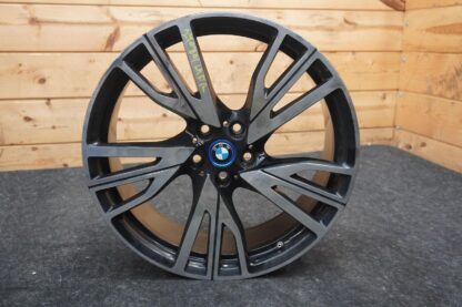 Front Right 20X7.5 15 Spoke Wheel Machined Black OEM 36116857571 BMW I8 2014-20